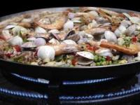 Paella cu pui Paella cu pui